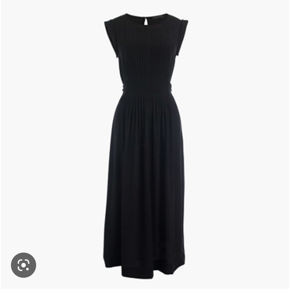 JCrew NWT Silk Midi Dress with Tie size 8 - Picture 7 of 8